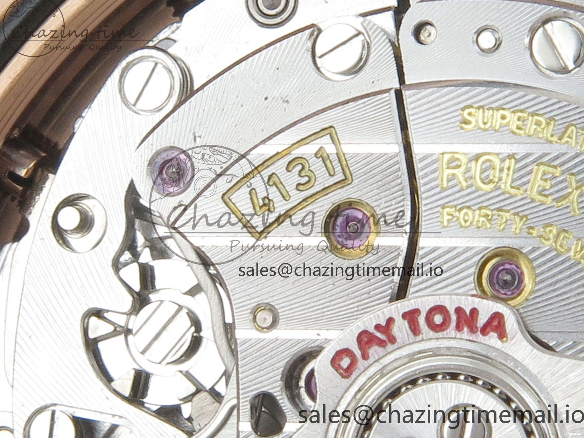 Bracelet Stick Dial 1:1 Black RG APSF Markers RG Best Daytona Edition 904L 126505 RG On SH4131 1229